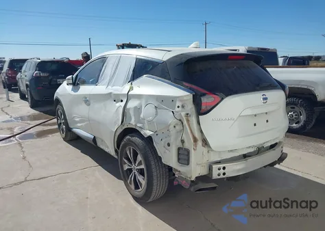 2019 Nissan Murano S z USA, uszkodzony, nr VIN 5N1AZ2MJ0KN145856